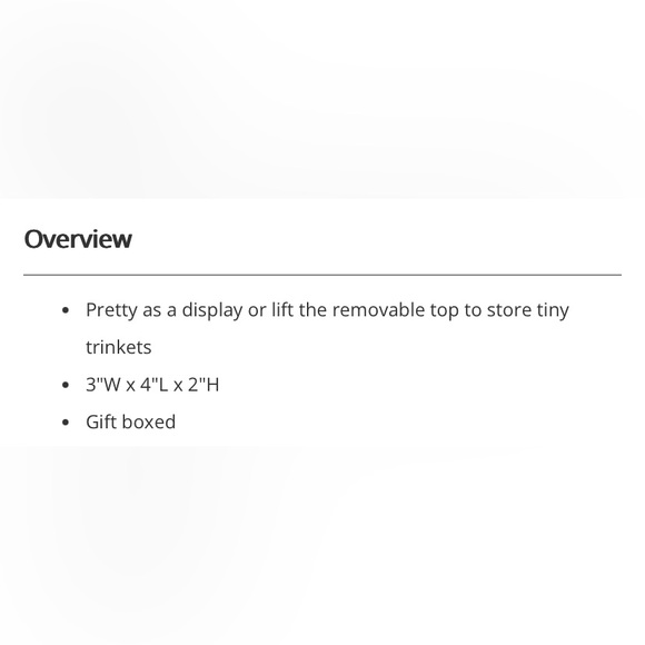 5/$30 NWT Fine Crystal 3.5" Covered Butterfly Crystal Trinket Box 13 avail. - Picture 3 of 7